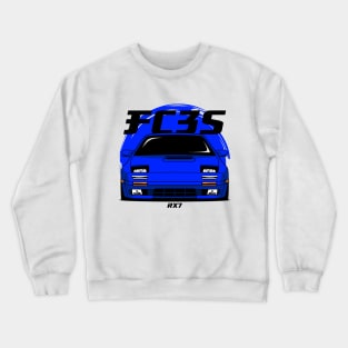 Blue FC RX 7 Crewneck Sweatshirt